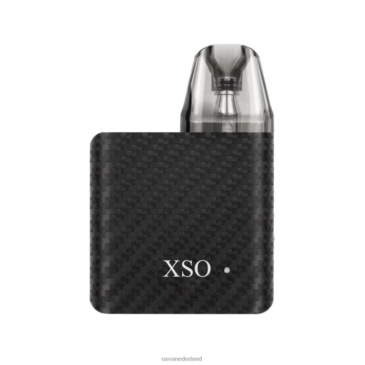 OXVA vape review - zwarte koolstofvezel XN82T146 OXVA XSO XLIM SQ uitrusting