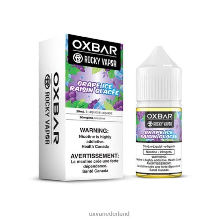 OXVA best vape - druiven ijs XN82T56 OXVA OXBAR 30ml zout nic