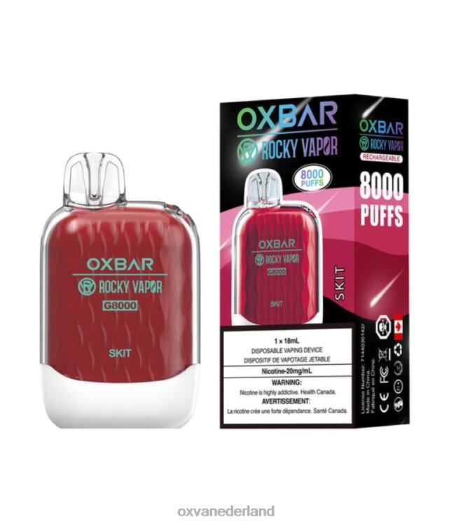 OXVA e cig - schets XN82T38 OXVA OXBAR G8000